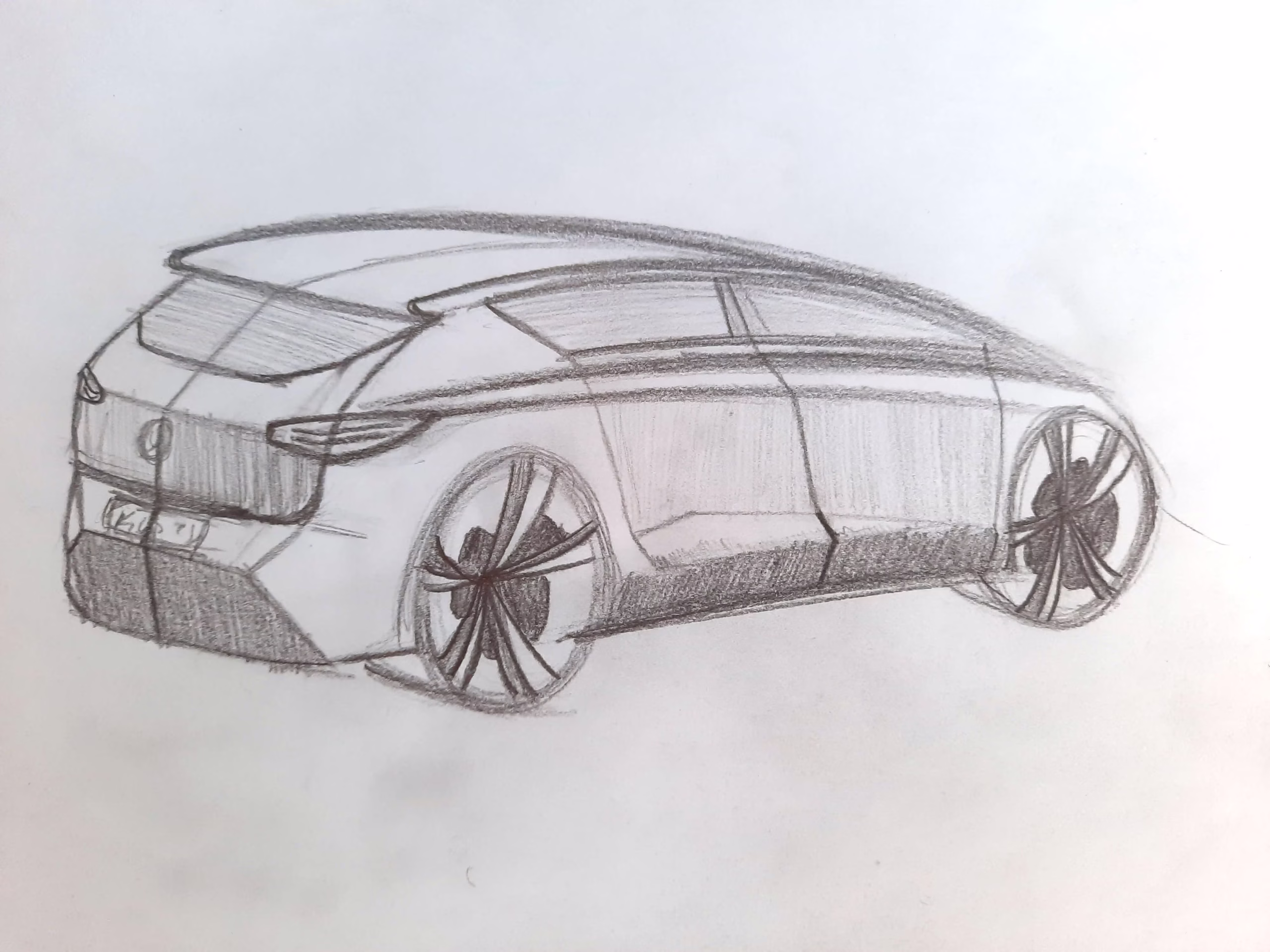 sketch-hatch-vehicle-back-perspective-car